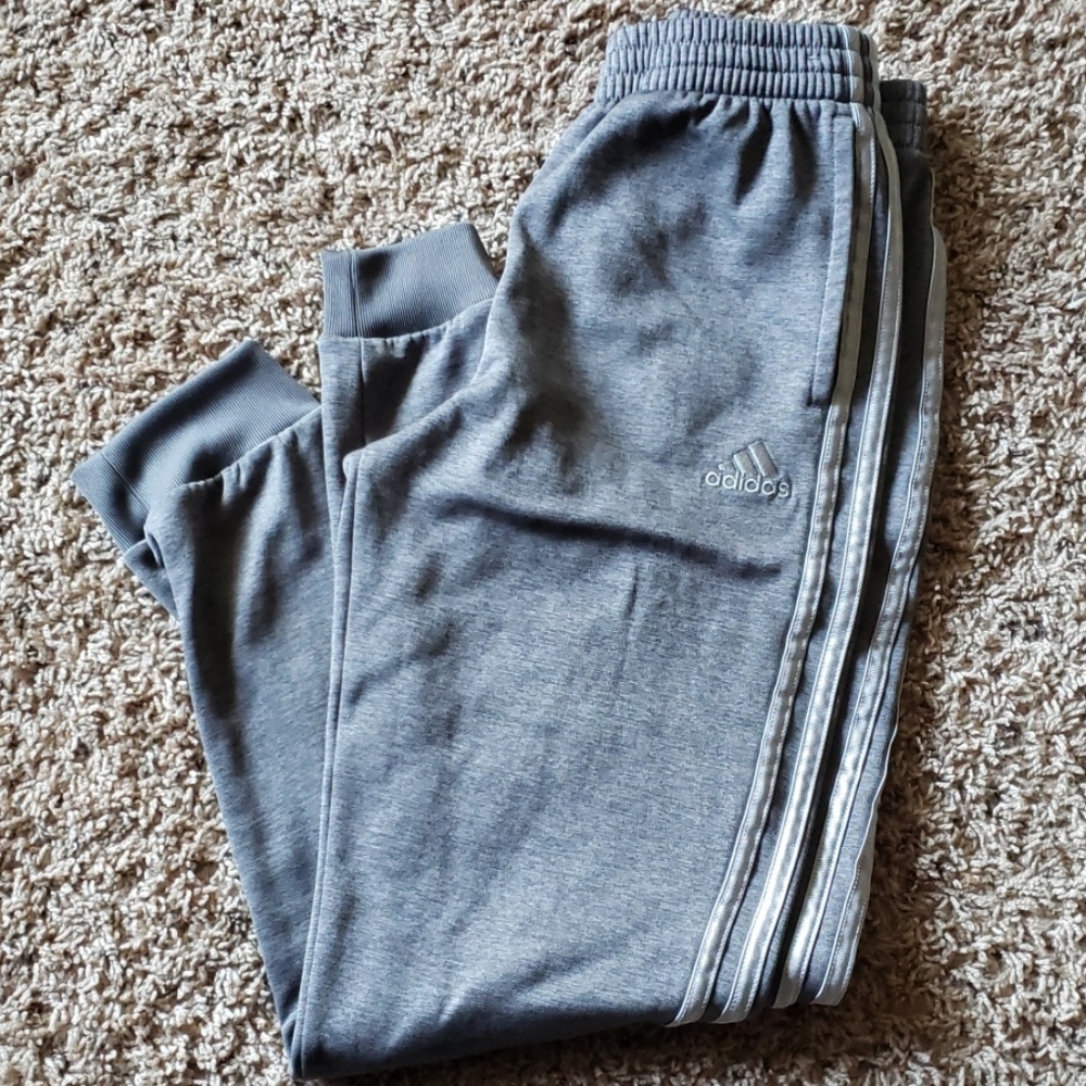 Big boys Adidas track pants